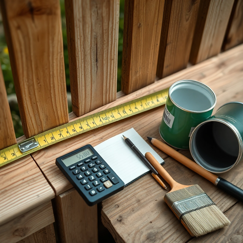 Jak liczyć malowanie ogrodzenia