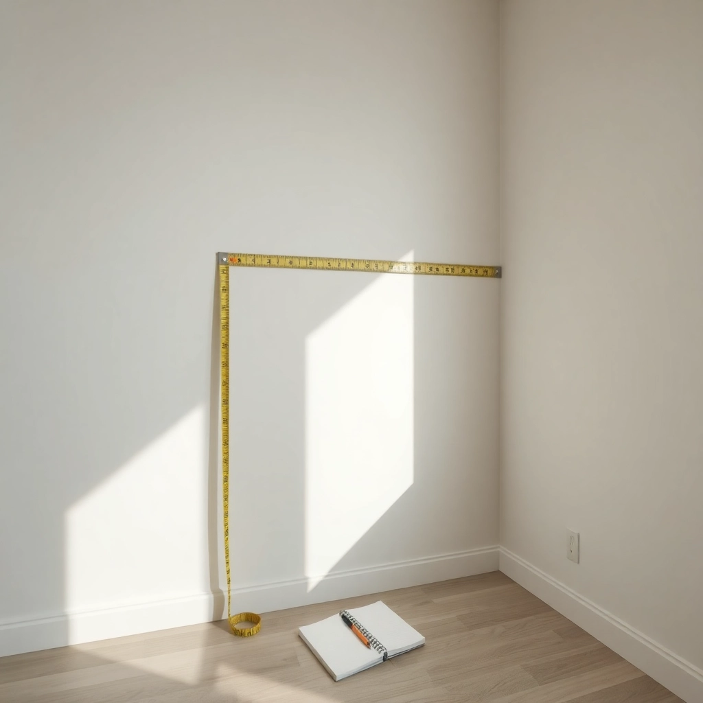 Jak obliczyć metry kwadratowe pokoju do malowania