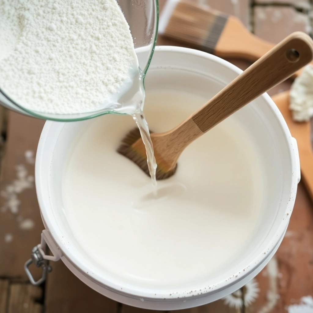 Jak przygotować wapno do malowania ścian