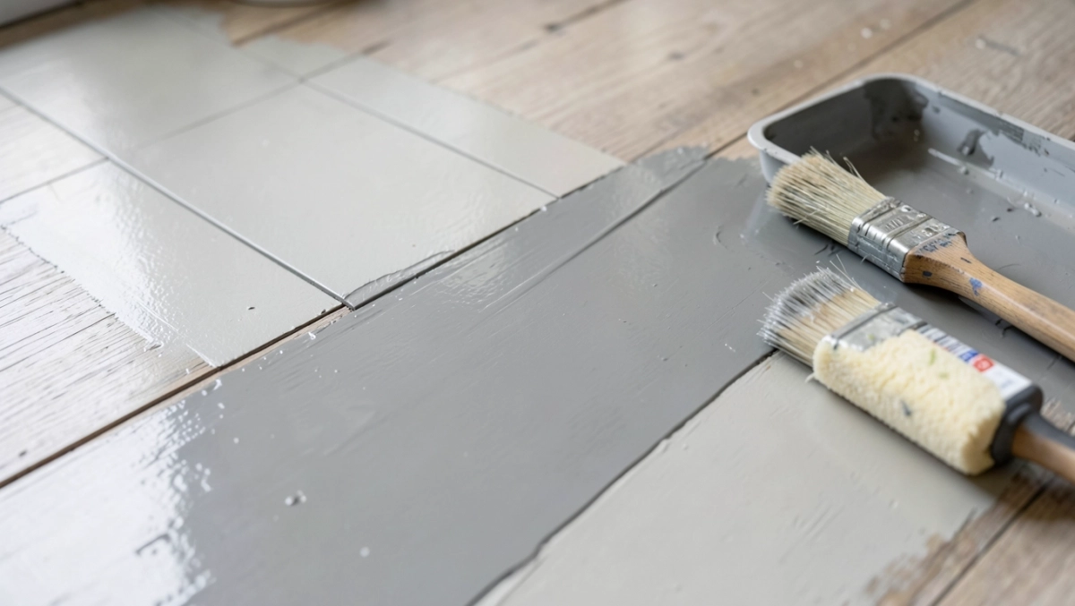 Malowanie paneli podłogowych