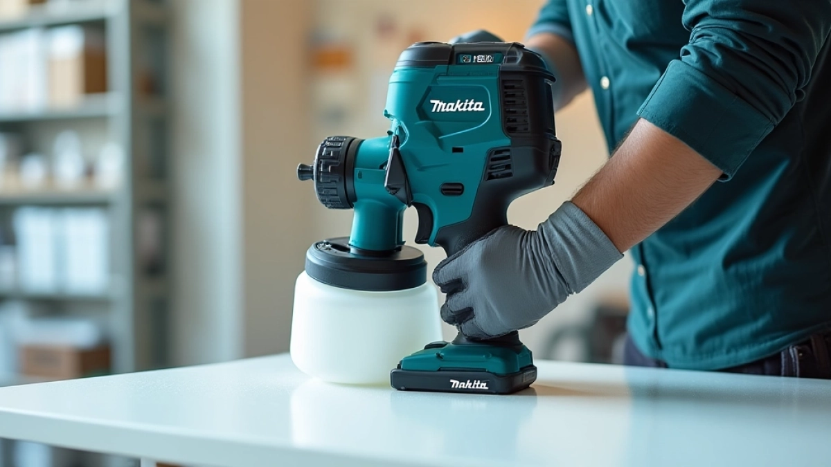 Pistolet do malowania akumulatorowy Makita