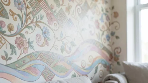 Dekoracyjne malowanie ścian wzory