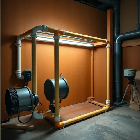 Jak zrobić kabinę do malowania proszkowego