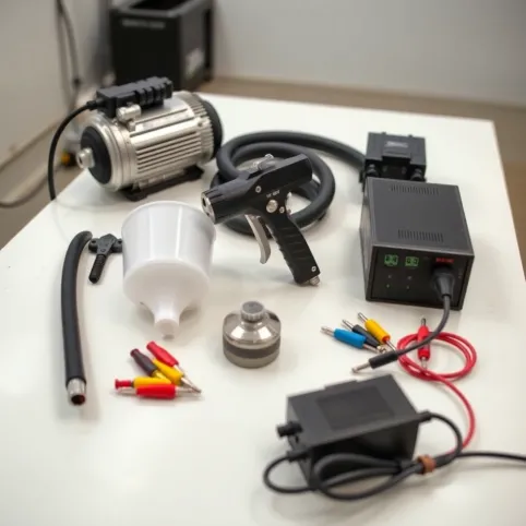 Jak zrobić pistolet do malowania proszkowego