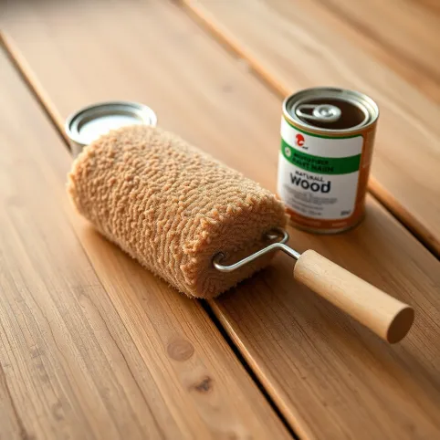 Jaki wałek do malowania drewna