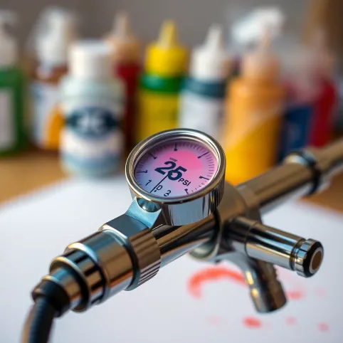 Jakie ciśnienie do malowania akrylem