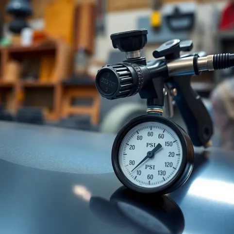 Jakie ciśnienie do malowania baza