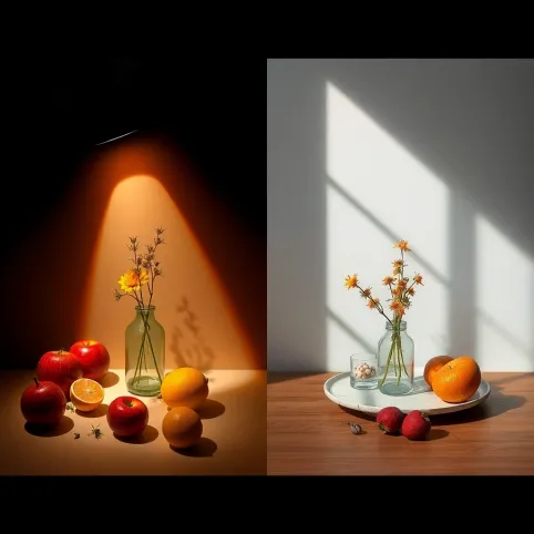 Jakie światło do malowania obrazów