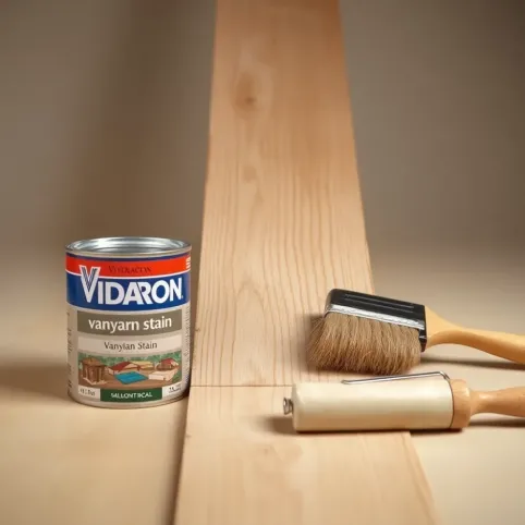 Lakierobejcą VIDARON jak malować