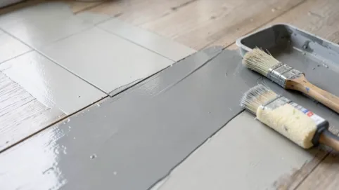 Malowanie paneli podłogowych